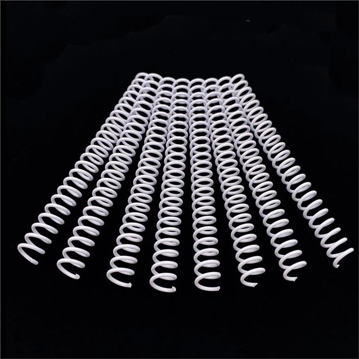 6-50MM White PET PVC Springs For Binding